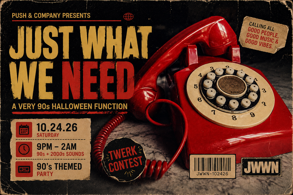 JUST WHAT WE NEED; '90s HALLOWEEN